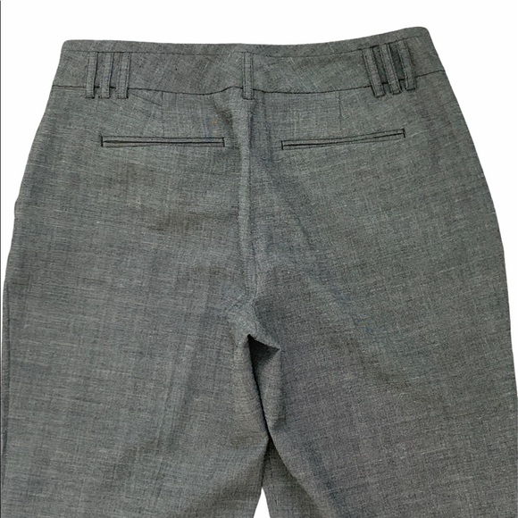 Express design studio grey charcoal check pattern size 8 stovepipe career - Picture 5 of 16